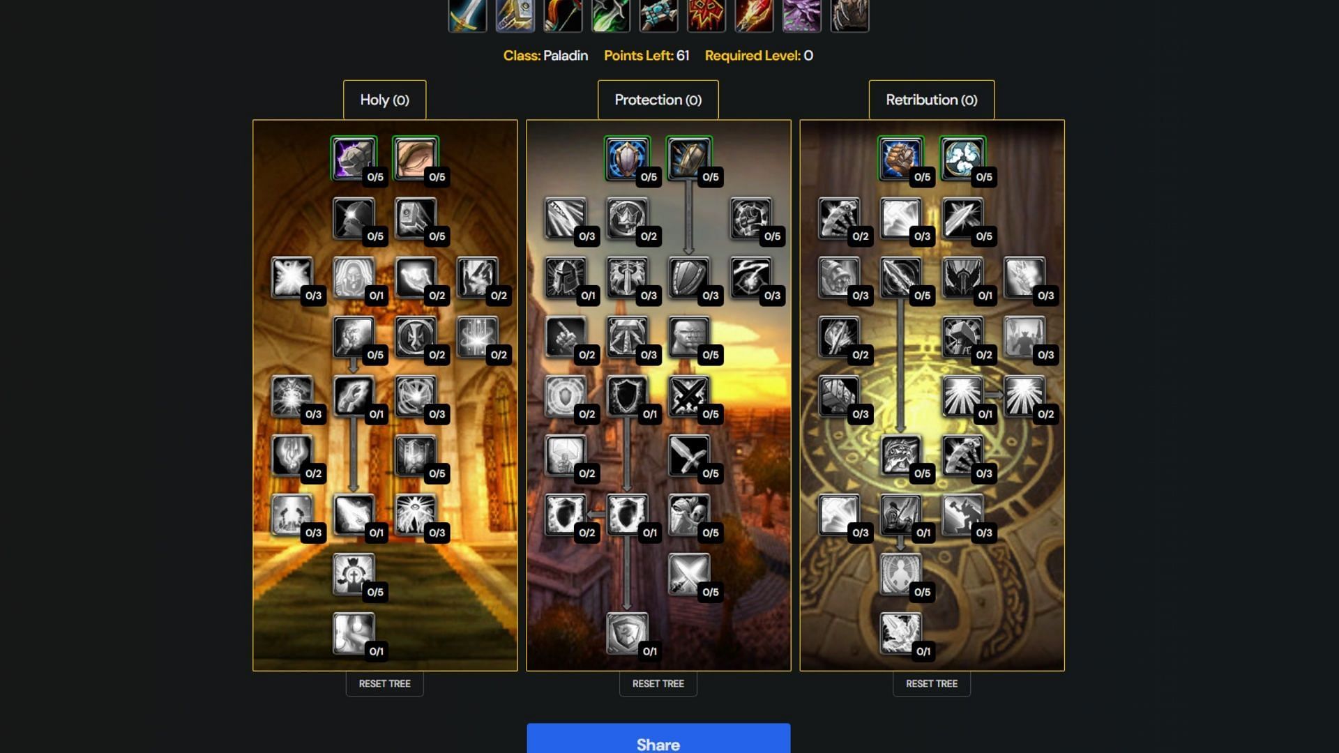 The talent trees have been updated, but this isn't the end; if more changes are necessary, it sounds like they're dedicated to making it happen (Image via Project Epoch)